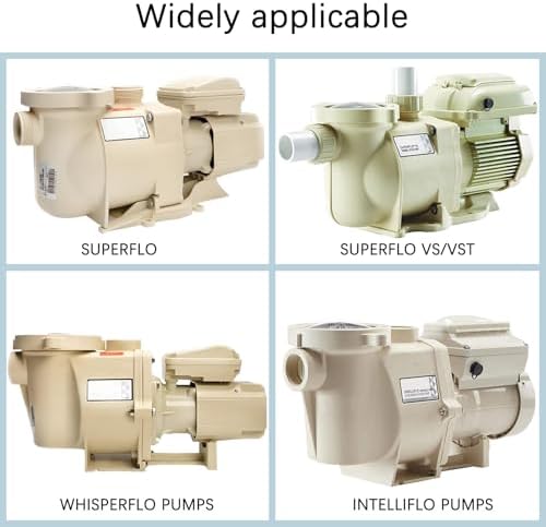 2" Hi Temp Union PVC Fittings for Pentair Whisperflo Intelliflo Pool Pumps | For Inground Swimming Pool 21063-200-000,2" MIP x 2" Slip PVC,Includes Thread Seal Tape for Secure, Leak-Free Installation