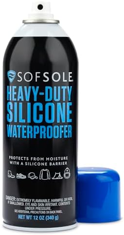 Sof Sole Silicone Waterproofer Spray for Boots,Tents and Outdoor Gear 12-ounce
