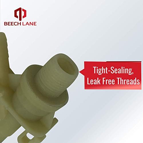 Beech Lane Upgraded Water Valve Kit Replaces 385311641 for Dometic Toilets 300, 310, and 320, Increased Freeze Resistance, Long Valve Lifespan, Ultrasonic Sealing Safeguards Against Leaks (Natural)