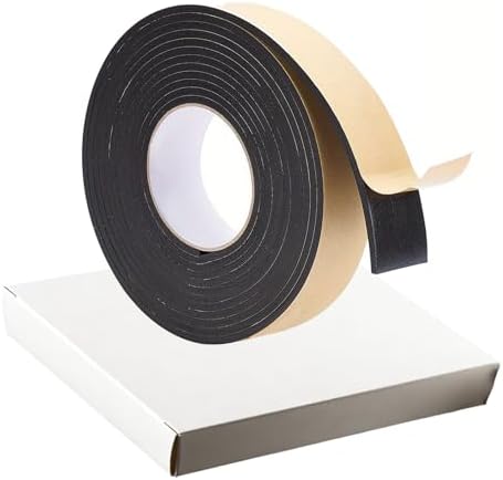 Pipe Insulation Foam Tape, 2 inch x 33 Ft Self Adhesive Insulation Wrap