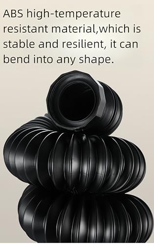 Bathroom Sink Drain Kit with Flexible Expandable P-Trap Sink Drain Pipe Tube Anti-Odor Bathroom Sink Drain Pipe for 1-1/4",1-1/2" and 2'' Drain Hole (Bounce style)