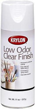 Krylon K07110 11-Ounce Low Odor Clear Gloss Finish Aerosol Spray