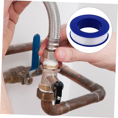 30Pcs 12Mm X 0.075Mm PTFE Thread Seal Tape Duct Tape Plumbers High Temperature Resistant for Plumbing Pipe Thread Sealing and Leak Prevention