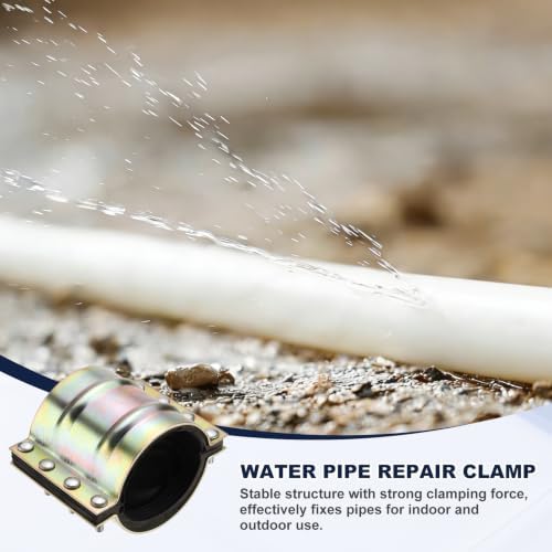 HARFINGTON Water Pipe Repair Leak Sealer Clamp 6-1/9" ID Pipe Repair Kit