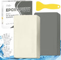 Epoxy Putty - 10oz Fast Repair Multipurpose Clay, Strong Adhesion Metal Filler Putty for Fixing Leaks, Cracks, Filling - 2 Part Epoxy Sculpt Clay for Bonding Metal, Tile, Ceramics, Plastic (Grey)