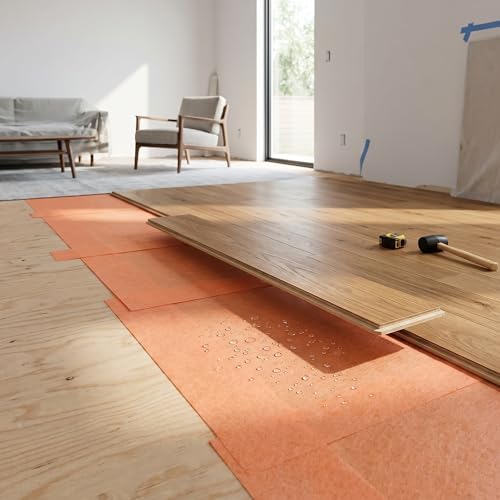 Waterproof Membrane for Shower 5" x 100 ft | 20Mils Thickness Waterproofing Membrane | Ideal for Shower, Tile Flooring, Sauna Bathroom Walls, Tile Underlayment