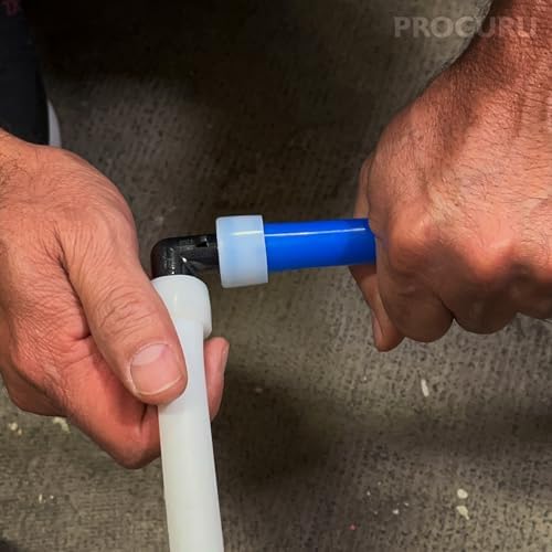 PROCURU 10-Pack, 3/4-Inch 90-Elbow Expansion PEX-A F1960 Plumbing Fitting