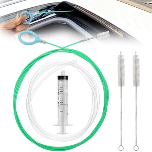 XANGNIER Car Sunroof Drain Cleaning Tool Kit,5 Pcs