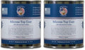 Countryman Coatings - 100% Silicone Roof Coating Restore Your Roof in a Day Seal Leaks, Cracks, Seams, Penetrations Adheres to All Surfaces (1 Quart, White) (Pack of 2)