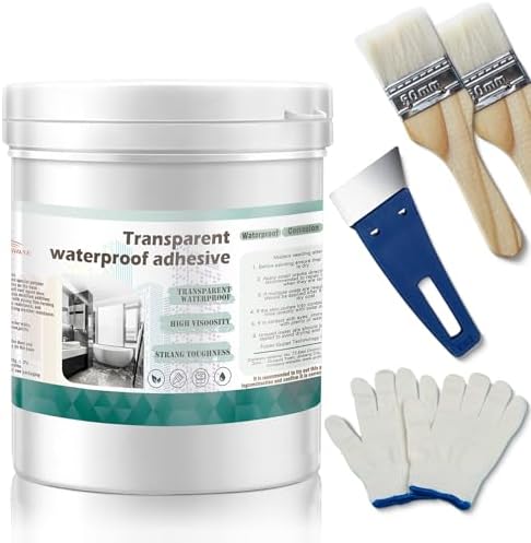 "1000g Transparent Waterproof Sealant - Long-Lasting Protection for Various Surfaces", C-01