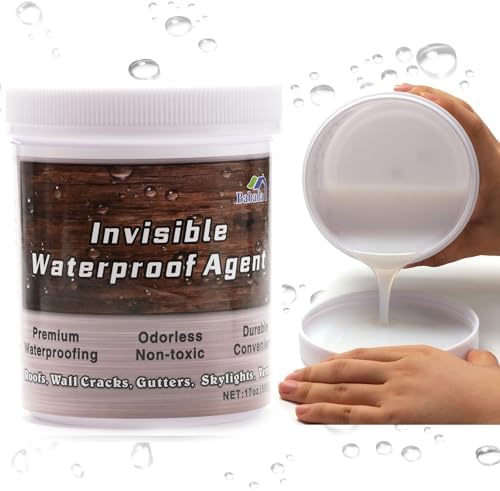 Invisible Waterproof Agent, Transparent Coating, Insulating Sealant, Anti-Leakage Adhesive for Repairing Leaks - 17oz/500g