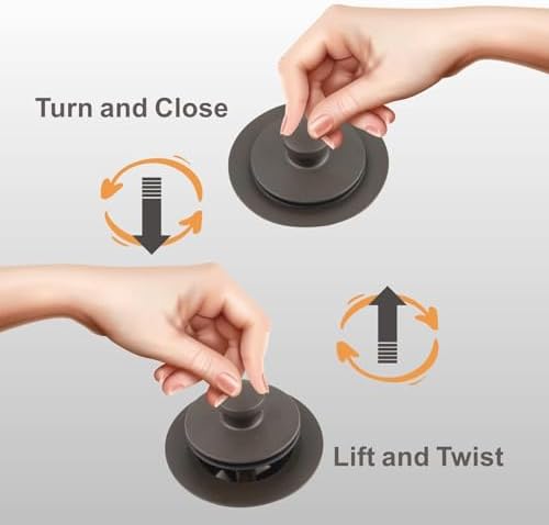Wellup Tub Drain Bathtub Drain,2 Hole Overflow Trim Kit,Oil Rubbed Bronze