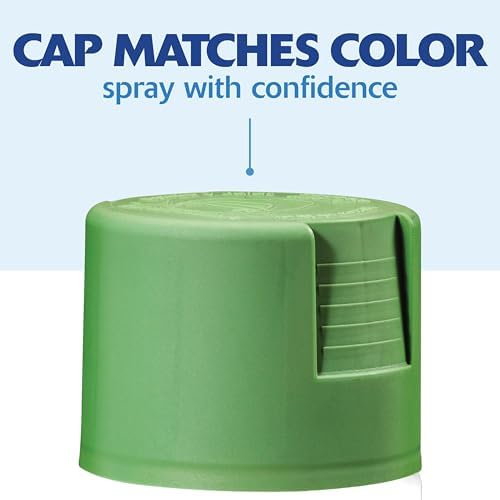 Rust-Oleum 249072 Painter's Touch 2X Ultra Cover Spray Paint, 12 oz, Satin Leafy Green (Pack of 4)