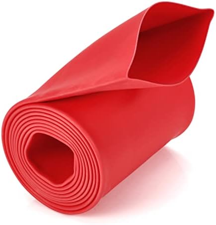 Chanzon 3:1 Ratio 4" (100mm) Heat Shrink Tubing 4Ft Roll Red