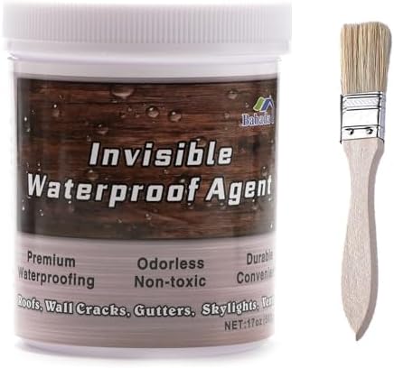 Invisible Waterproof Agent, Transparent Coating, Insulating Sealant, Anti-Leakage Adhesive for Repairing Leaks - 17oz/500g