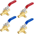 4PC EFIELD 1/2-inch Pex A Expansion Ball Valve with Drop-ear