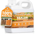 Garden Box Sealer 32OZ/946ML, Non-Toxic & Plant-Safe Waterproofing Wood Sealer for Raised Garden Beds, Planters & Pet Shelters, Long-Lasting Protection Against Water, Sun & Weather Damage