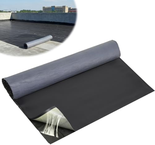 50 Mil EPDM Rubber Roofing Materials Roll 39 in x 24.6 ft