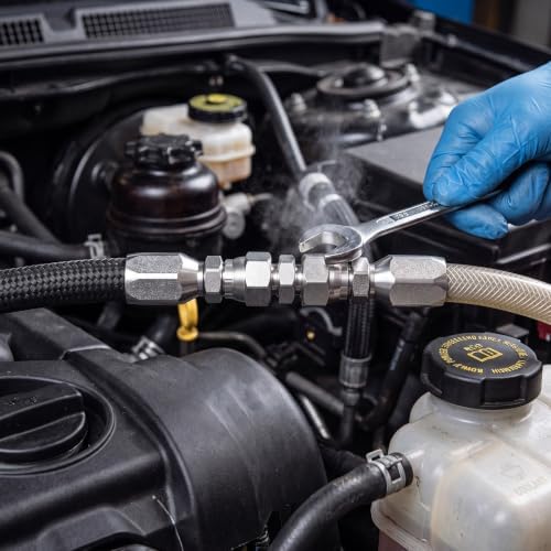 3/8" Hydraulic Hose Repair Kit, Compatible with 2-wire R2/r16/r17 Hoses