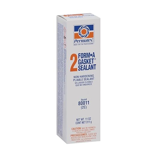 Permatex 80011 Form-A-Gasket #2 Sealant, 11 oz.