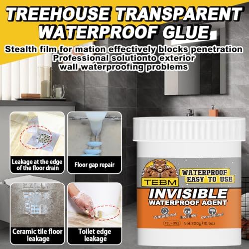 Waterproof Sealant – DIY Leak Repair Coating for Flat, Metal & Low Slope Roofs, Foundations, Gutters & More – Flexible Protective Membrane