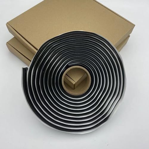 2PCS Coitak Butyl Sealant Putty Tape, Diameter 3/8" x 13 Feet Extra Thick Rubber Sealant for Leak Proof RV Repair Window Glass Boat Sealing Patching (2)