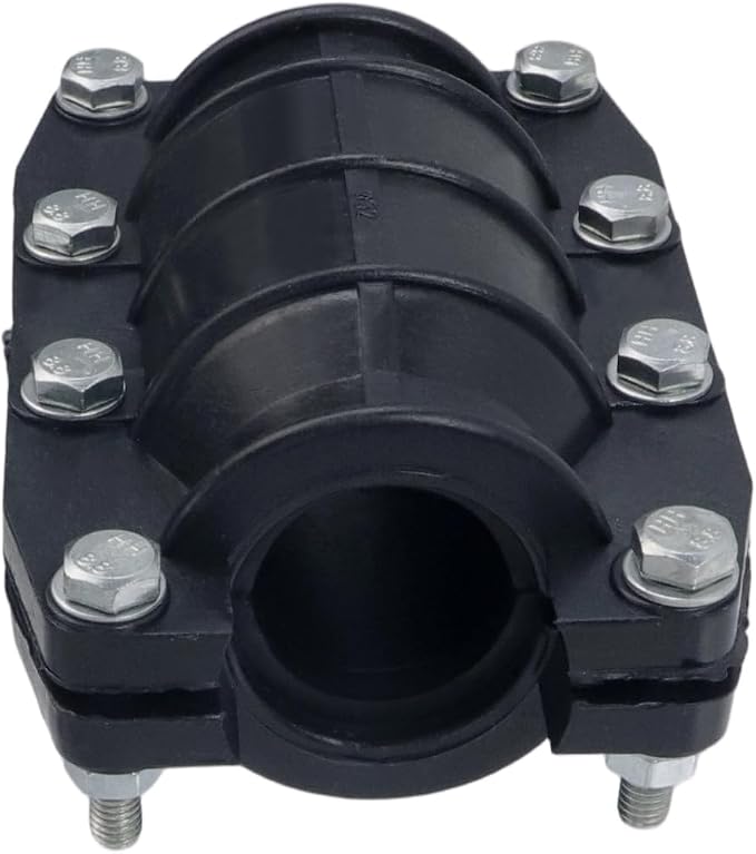 Coshar Water Pipe Repair Clamp 1-1/4 Inch Pipe Repair Kit for Pipes 32mm OD | Water Pipe Leak Repair Clamp, PE Pipes Leak Sealer for Pipes And Plumbing,Leak Stopper with Anti-Impact