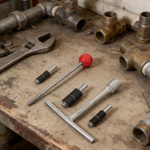 Reusable Stainless Steel Pipe Water Stopper Tool Kit for Plumbing Emergency Repair with Multiple Pin Sizes, Copper and Rubber Components, for Water Lines in Walls and Corners