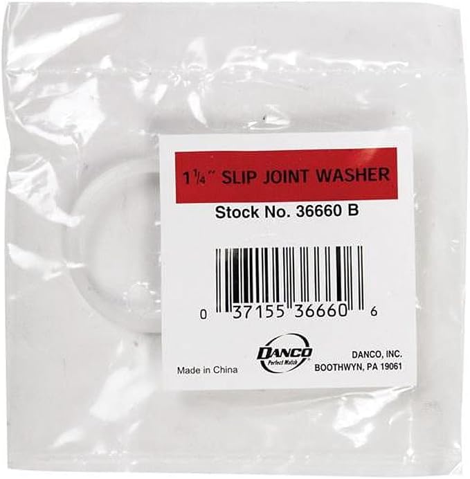 Danco Poly Slip Joint Washer,1-Pack, (36660)