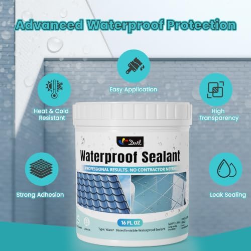DWIL Transparent Waterproof Sealant Clear Leak Repair Coating
