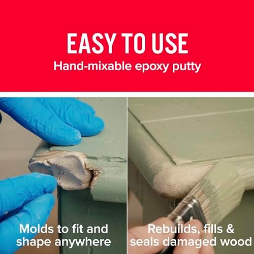 J-B Weld Tan KwikWood Wood Repair Epoxy Putty, 1 oz. Stick