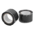 Self Fusing Silicone Tape High Temperature Adhesive Tape for Plumbing Repairs Hose Leak Fixing 2 Rolls 1.5m x 2.5cm (Black)