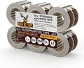 12 Pack Buck Aluminum Foil Tape – 2 Inch x 216ft (72 yd), 3.6 Mil – HVAC Tape for Ductwork, AC, Dryer Vents & Insulation – Silver Foil Tape for Metal Repair, Exhaust Sealing & Air Conditioning