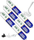 9900 Sealant Waterproof, Silicon Waterproof Sealant 9900 (White,3Pcs)