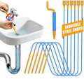 EastLink 30-Inch Drain Snake Hair Drain Clog Remover, Reusable Shower Snake