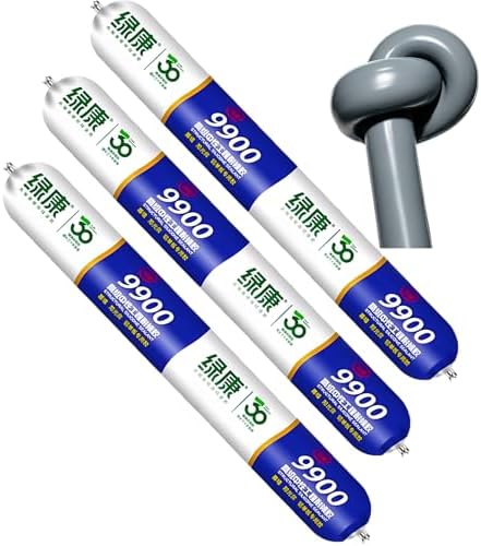 9900 Sealant Waterproof, Silicon Waterproof Sealant 9900 (Grey,3Pcs)