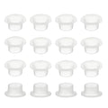 uxcell 15 Pcs Faucet Leak-Proof Sealing Gasket, Silicone Faucet Sealing Gasket, Universal Leak-Proof Silicone Plug for Pipe Plugs, Prevent Leaks in Pipe Systems, White