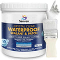 Transparent Waterproof Sealant Waterproof Coating 16oz Invisible Waterproofs Agent Indoor & Outdoor Waterproofs Sealant Clear, Roofs, Walls, Garden, Terraces, Waterproofing Adhesive Glue Water Proof