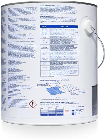 AMES RESEARCH LABORATORIES MSS1 Maximum Stretch Roof Coating, 1 Gallon, White