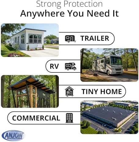 RoofShield EPDM Rubber Roofing Membrane 60 Mil, 15 ft x 100 ft