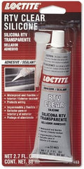 Loctite 37463-12PK Clear RTV Silicone Adhesive/Sealant - 80 ml Tube, (Pack of 12)