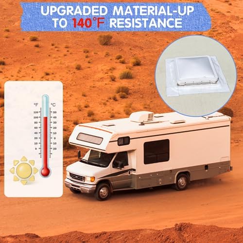 RV Roof Tape with Rubber Roller, 6 Inch x 50 Feet RV Sealant Tape for Camper Roof Repair, Boat Sealing, Trailer Roofing Seam Leaks, UV Resistant, Waterproof, White