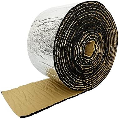 Pipe Wrap Insulation 1/5 Inch Thick Pipe Insulation High Density Waterproof Foam Tape with Self Adhesive Application for Hot or Cold Pipe 26FT Length× 6 Inch Width