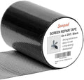 Secopad 4" x 240" (20FT) Screen Repair Tape, Screen Repair Kit, Black