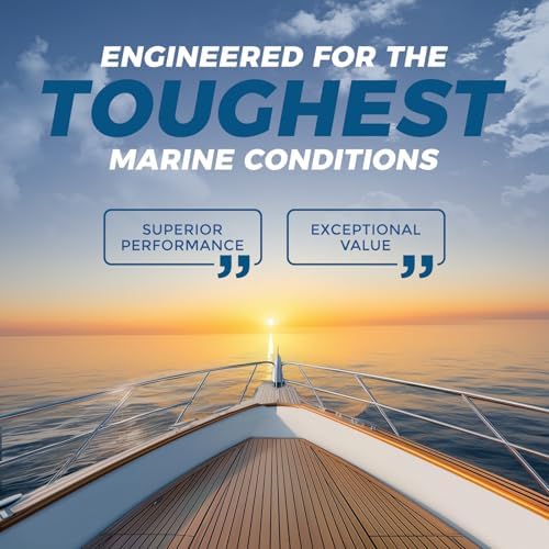 Tylove [Crystal Clear] 5200 Marine Sealant Clear - UV-Resistant Waterproof Adhesive for Boats, Windows, Glass & Marine Applications Eco-Friendly, Low Odor (10.5 Oz Tube)