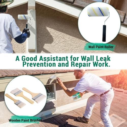 2Gal/256Fl.oz Transparent Waterproof Coating Set