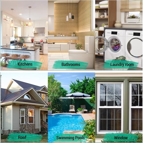 Transparent Waterproof Coating Set, 6L/1.58Gal