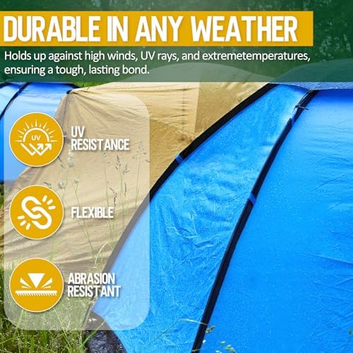 Tent Repair Glue, Waterproof Flexible Tent Seam Sealer, 2.12 fl oz