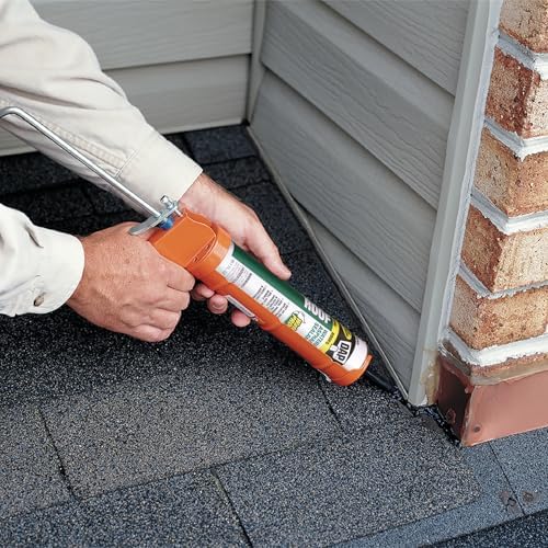 DAP Roof Waterproof Asphalt Sealant, Black, 10.1 oz (7079818268)