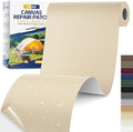 Fabric Repair Tape, Self Adhesive Canvas Repair Patch Kit LightBeige 4"x71"